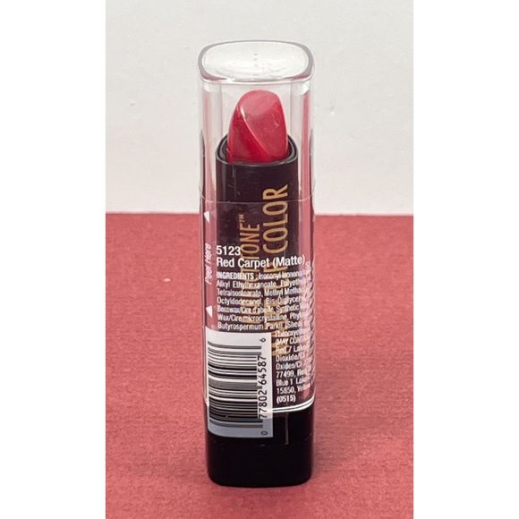 Black Radiance - Perfect Tone - Matte Lip Color - 5123 Red Carpet - Picture 8 of 9